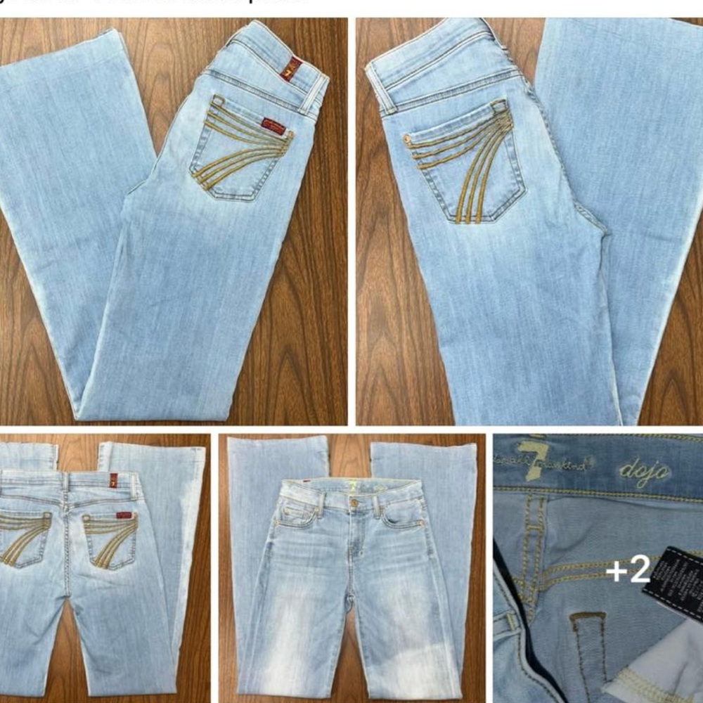 COPY - Light wash rare 7FAMK dojos